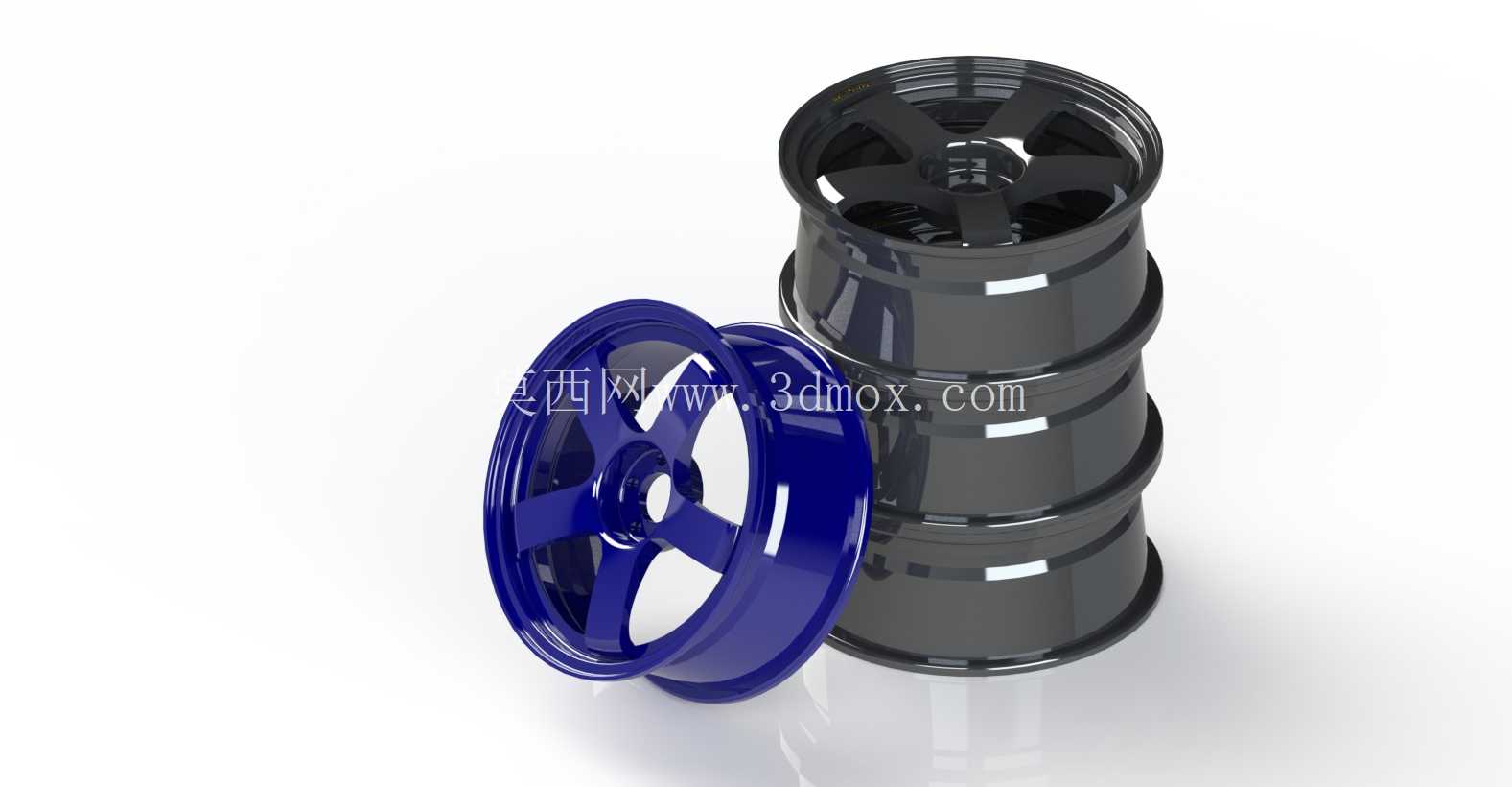 5 辐轮圈 19' 7,5J / Pi?cioramienne felgi 19' 7,5J - RangeCustom 的 Volk TE37