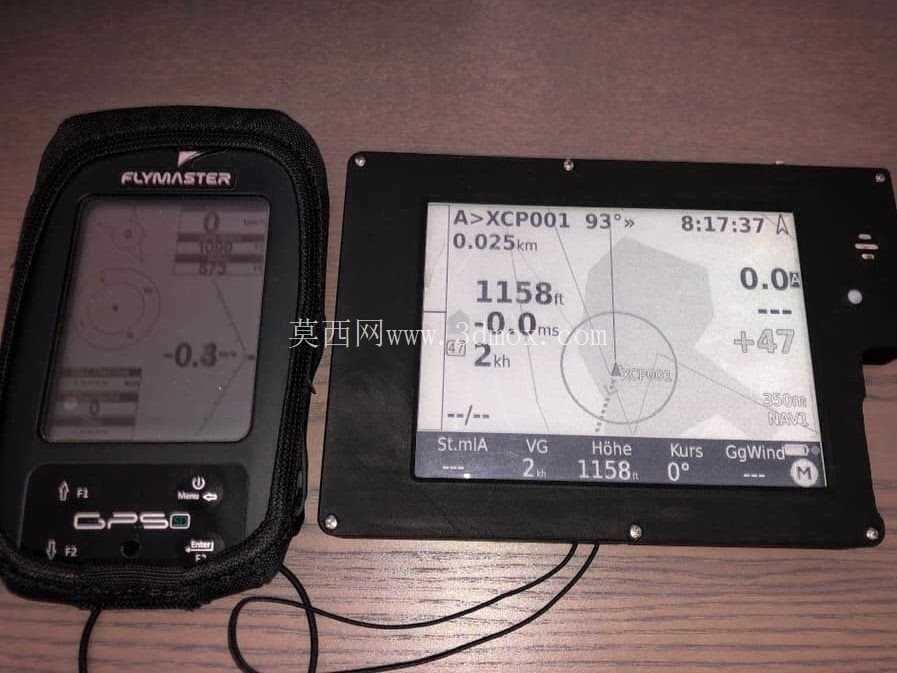 Vario Kobo Glo Airwhere/FANET 带 BlueFly 和 RF Lora
