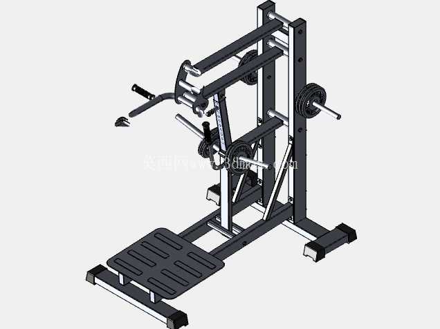 M��quina Gimnasio - Sentadilla Gemelo
