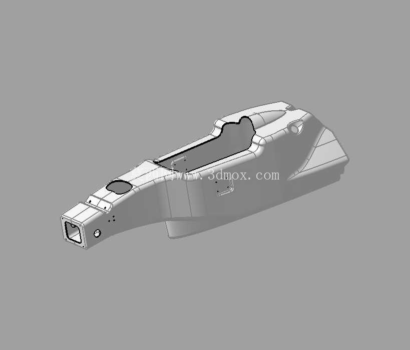 一级方程式赛车单体壳3D设计