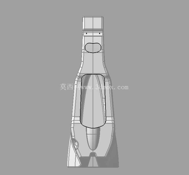 一级方程式赛车单体壳3D设计