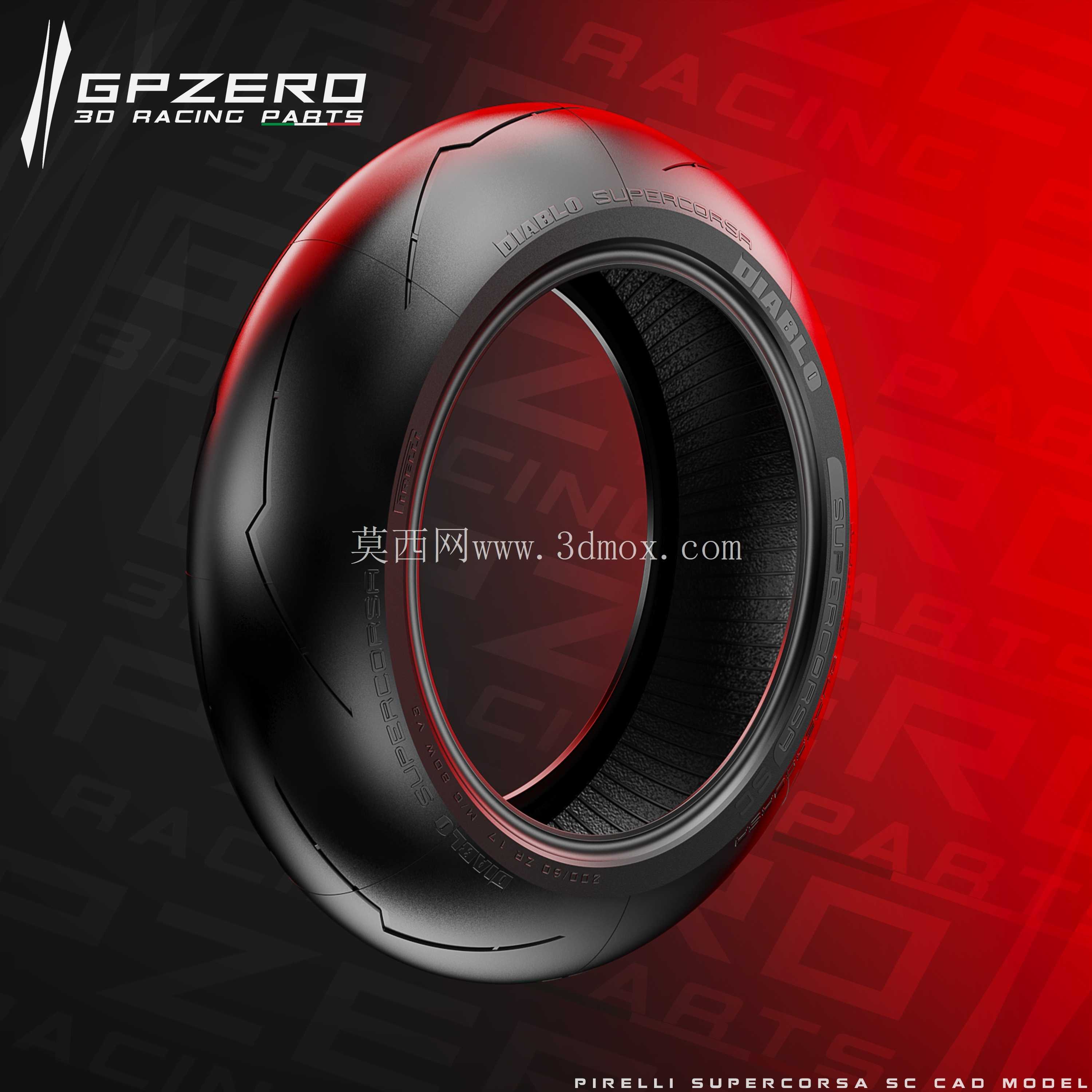 ������ DIABLO SUPERCORSA V3 SC 200/60 zr17 CAD Step STP