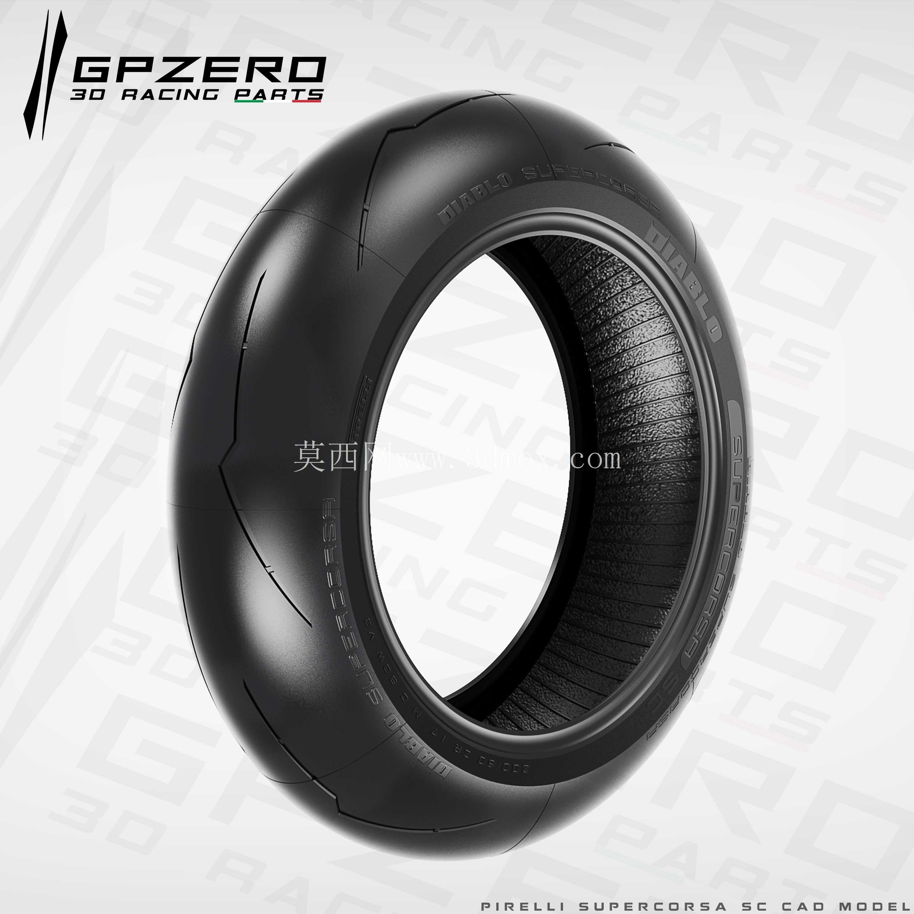 ������ DIABLO SUPERCORSA V3 SC 200/60 zr17 CAD Step STP