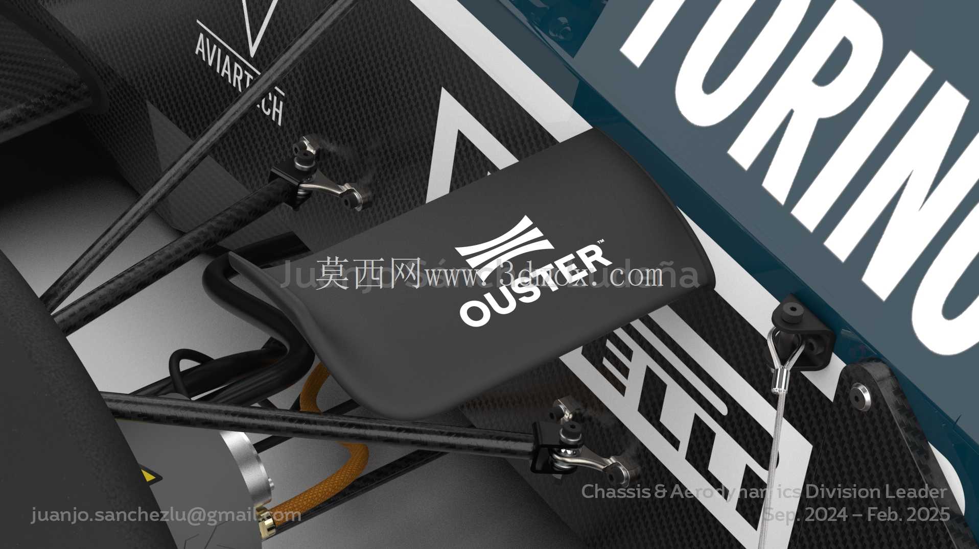 Formula Student SC19 全新前翼和侧箱空气动力学套件