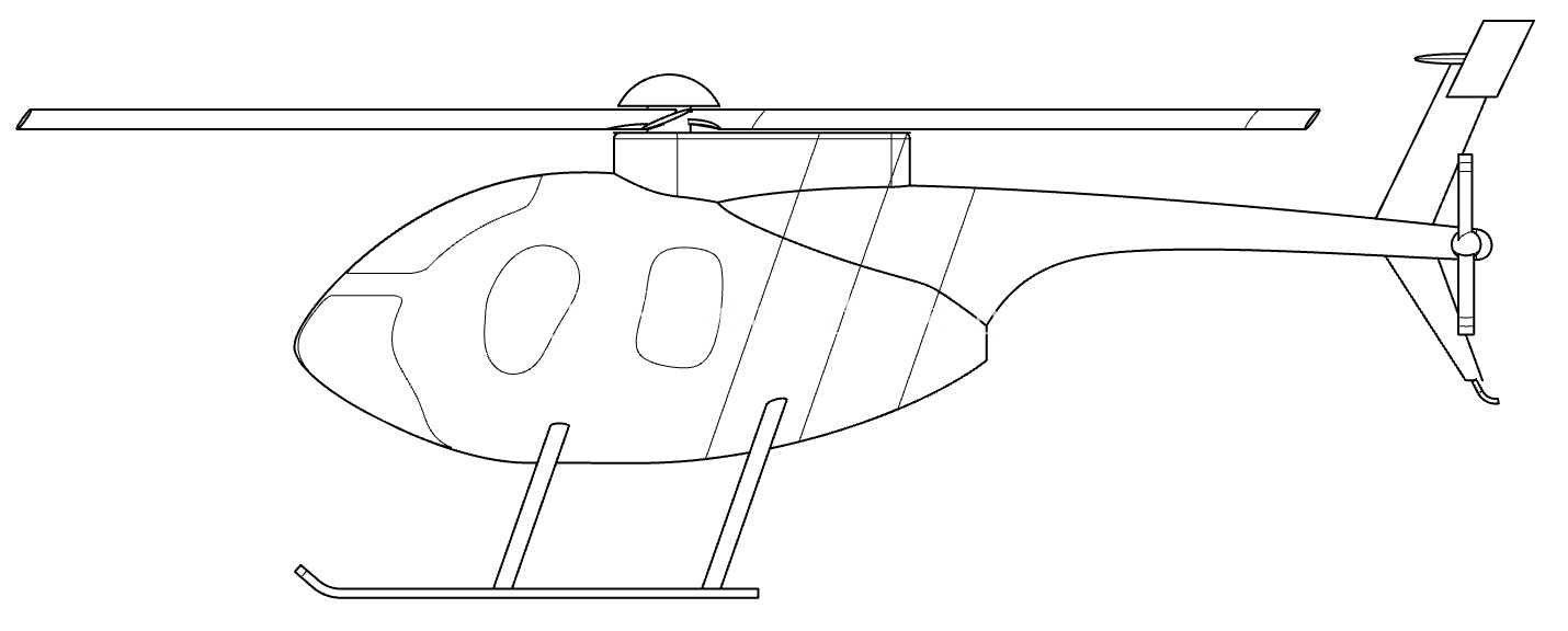MD 500 直升机