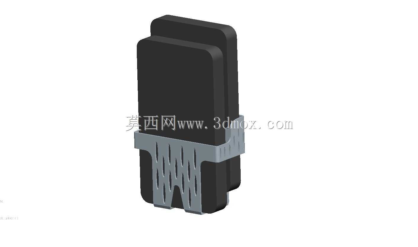 放置手机的3D打印盒挂在墙上