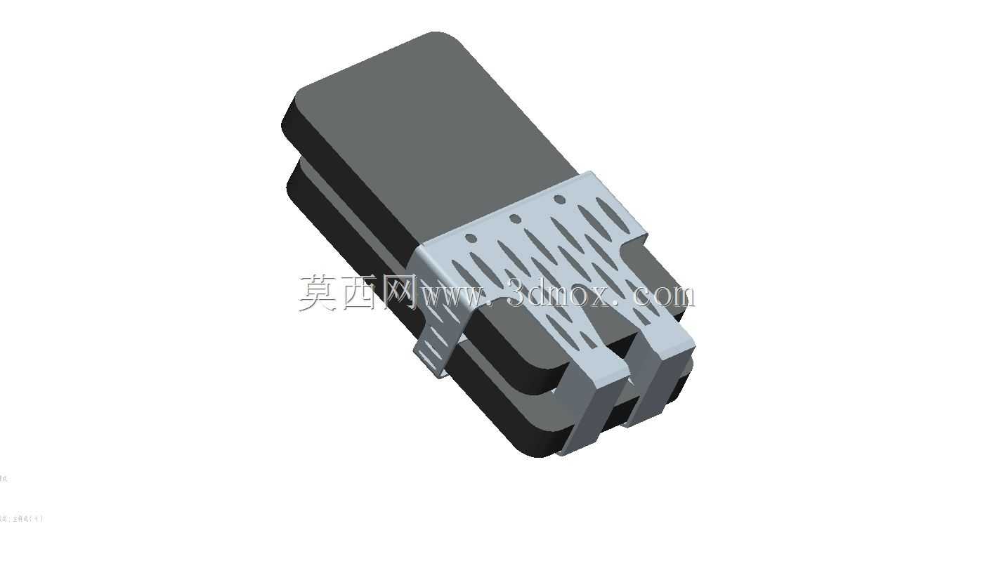 放置手机的3D打印盒挂在墙上