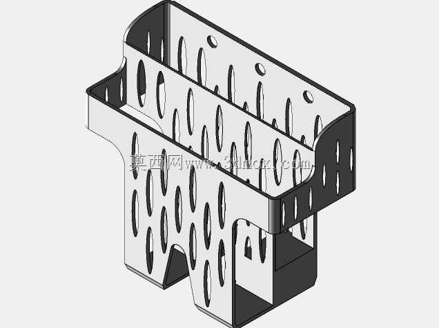 放置手机的3D打印盒挂在墙上