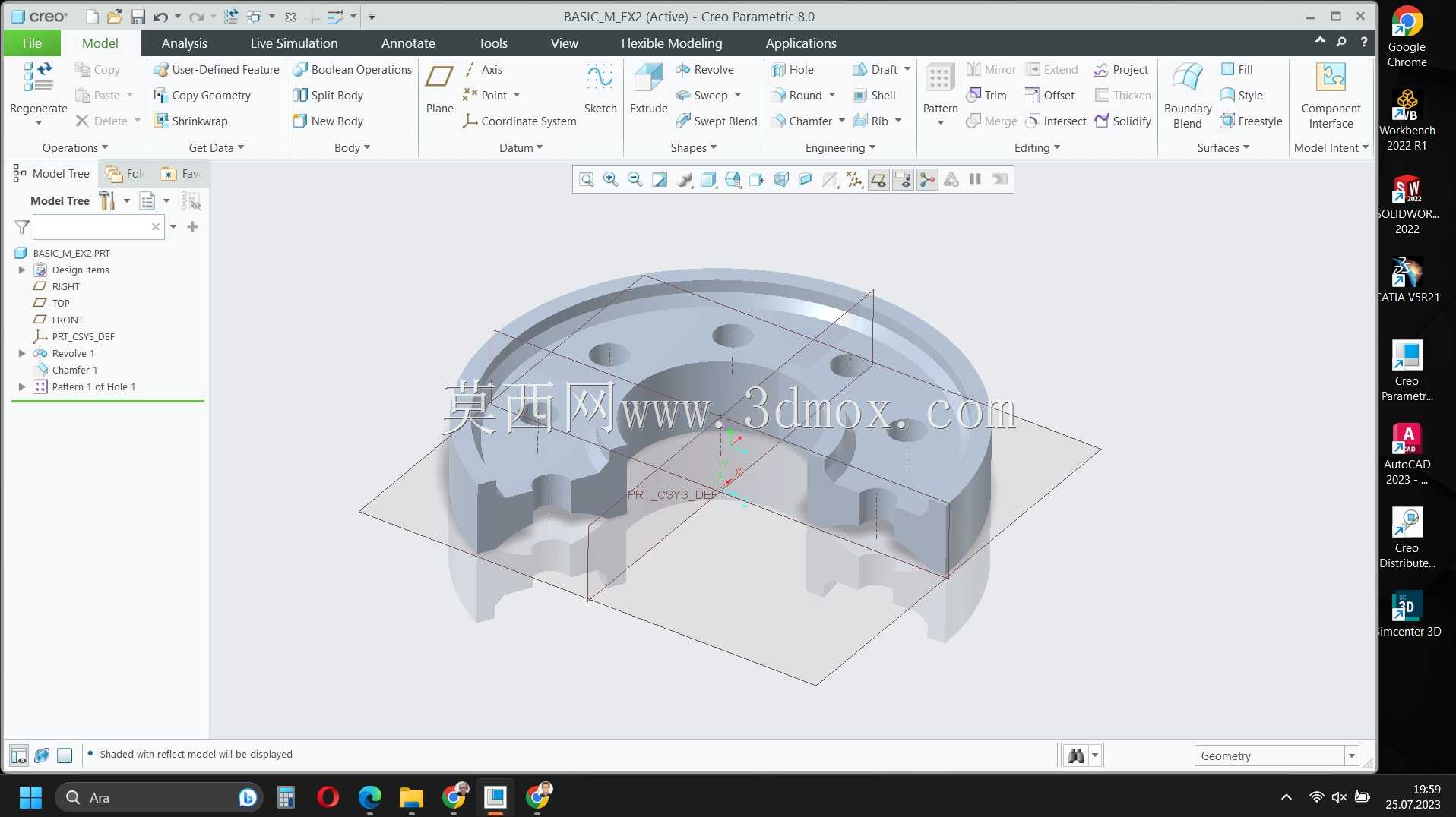 ����ģ��1��PTC CREO��