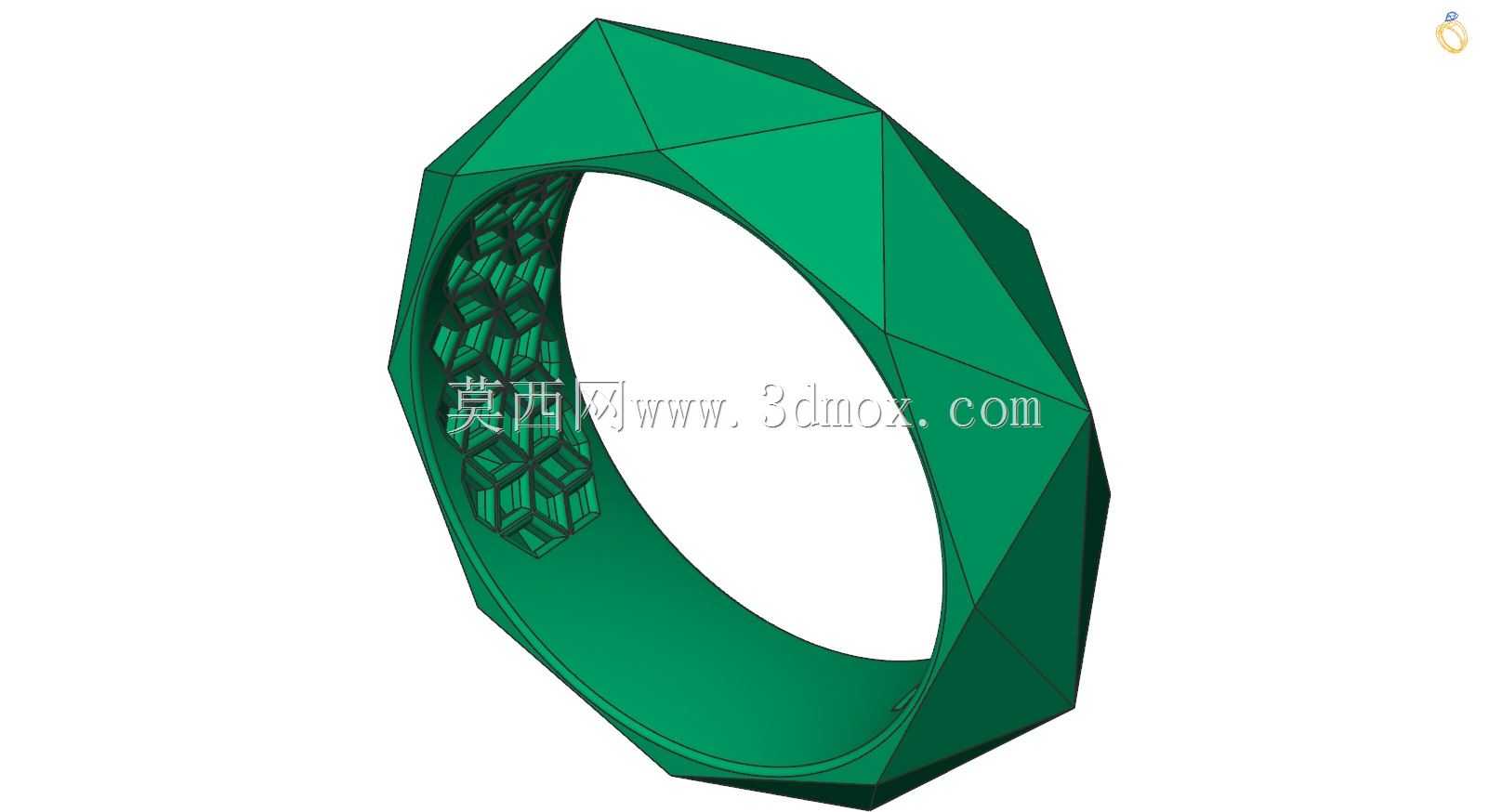 镶嵌金戒指