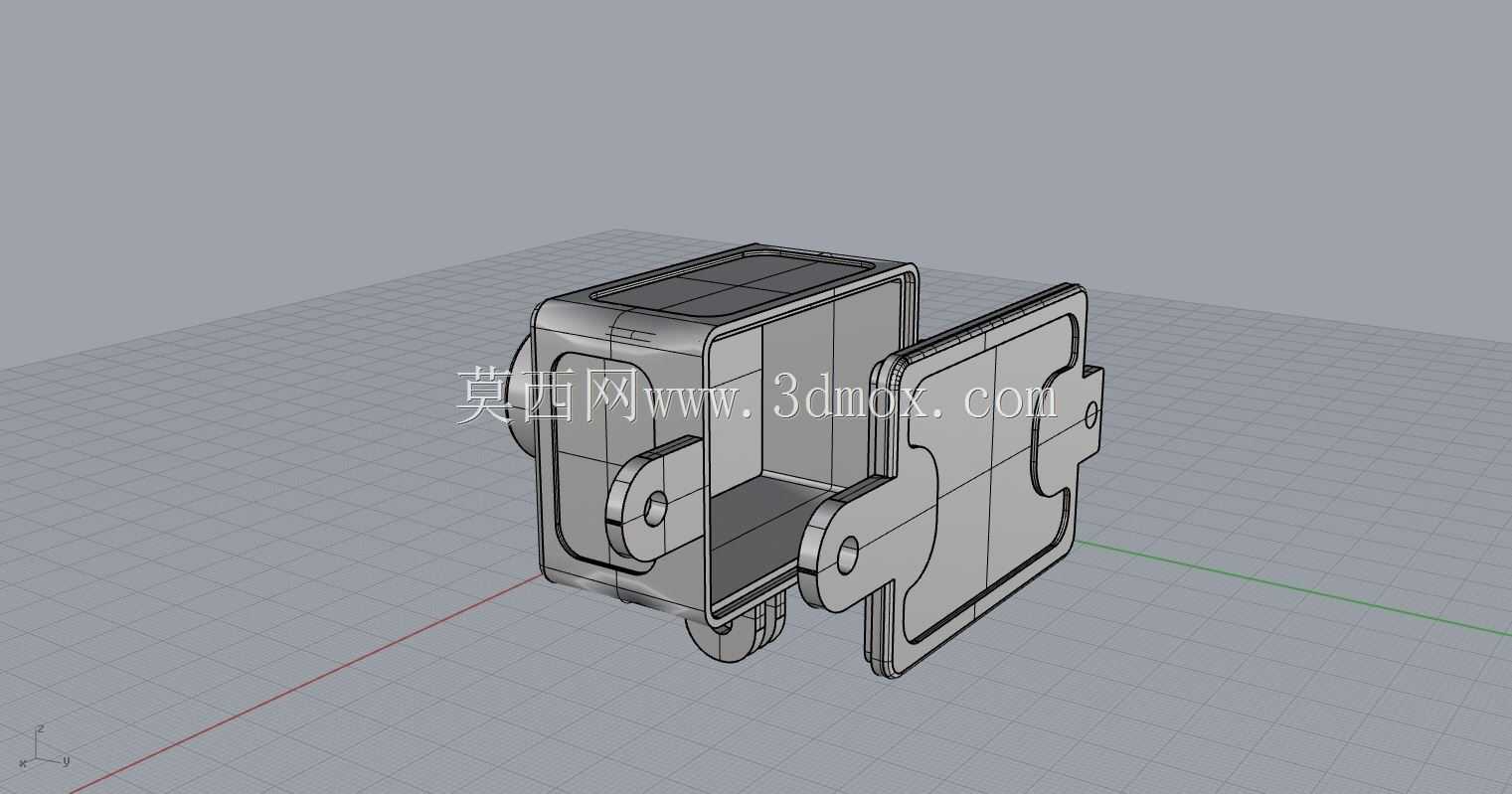 Go Pro Hero 2手机壳3D打印