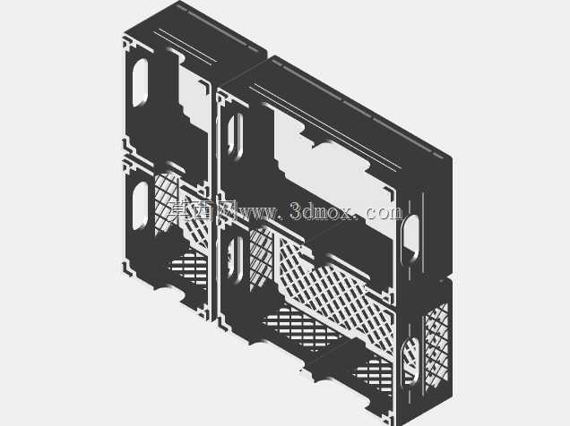 3D可打印板条箱