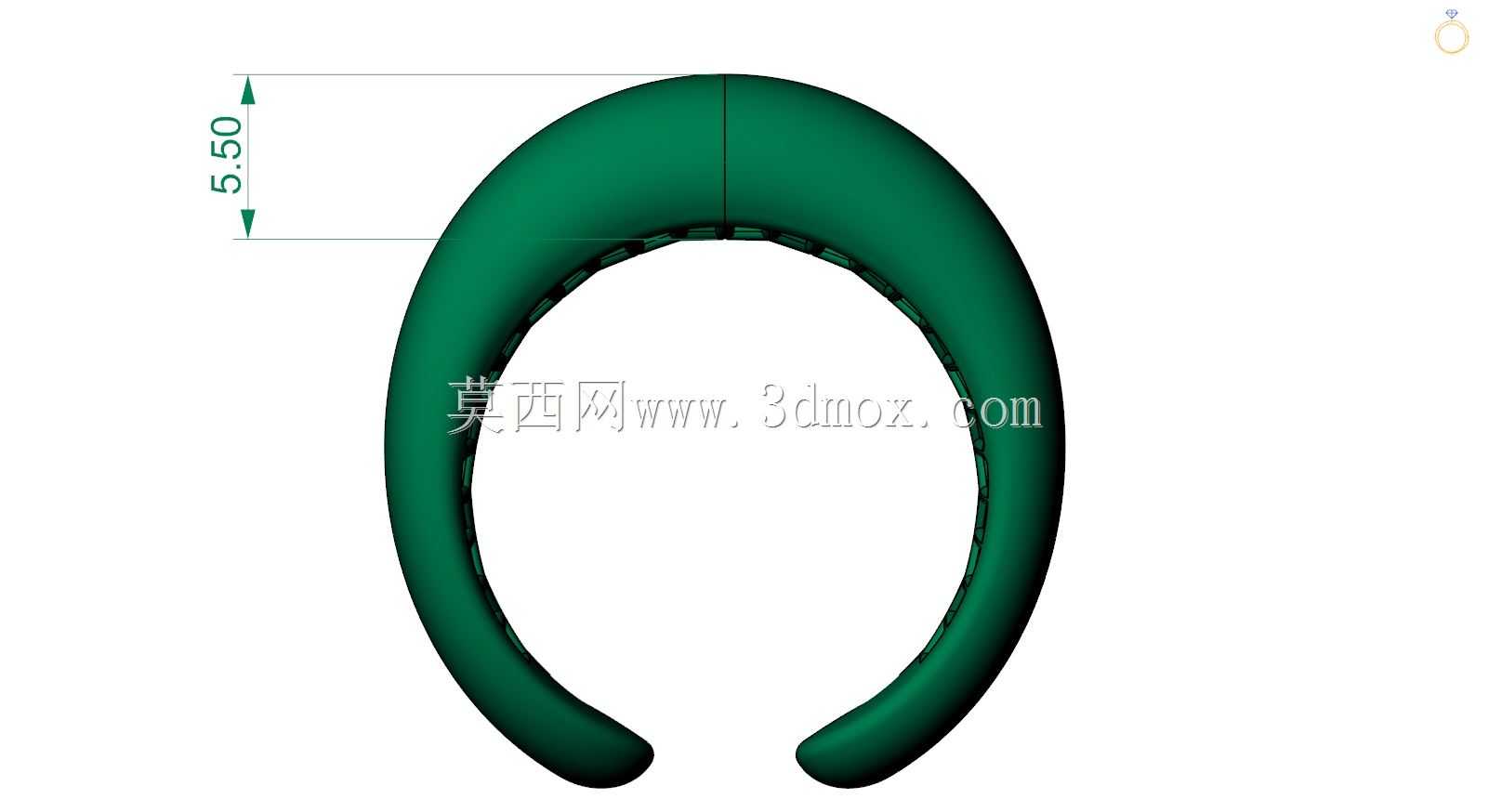 环形金戒指