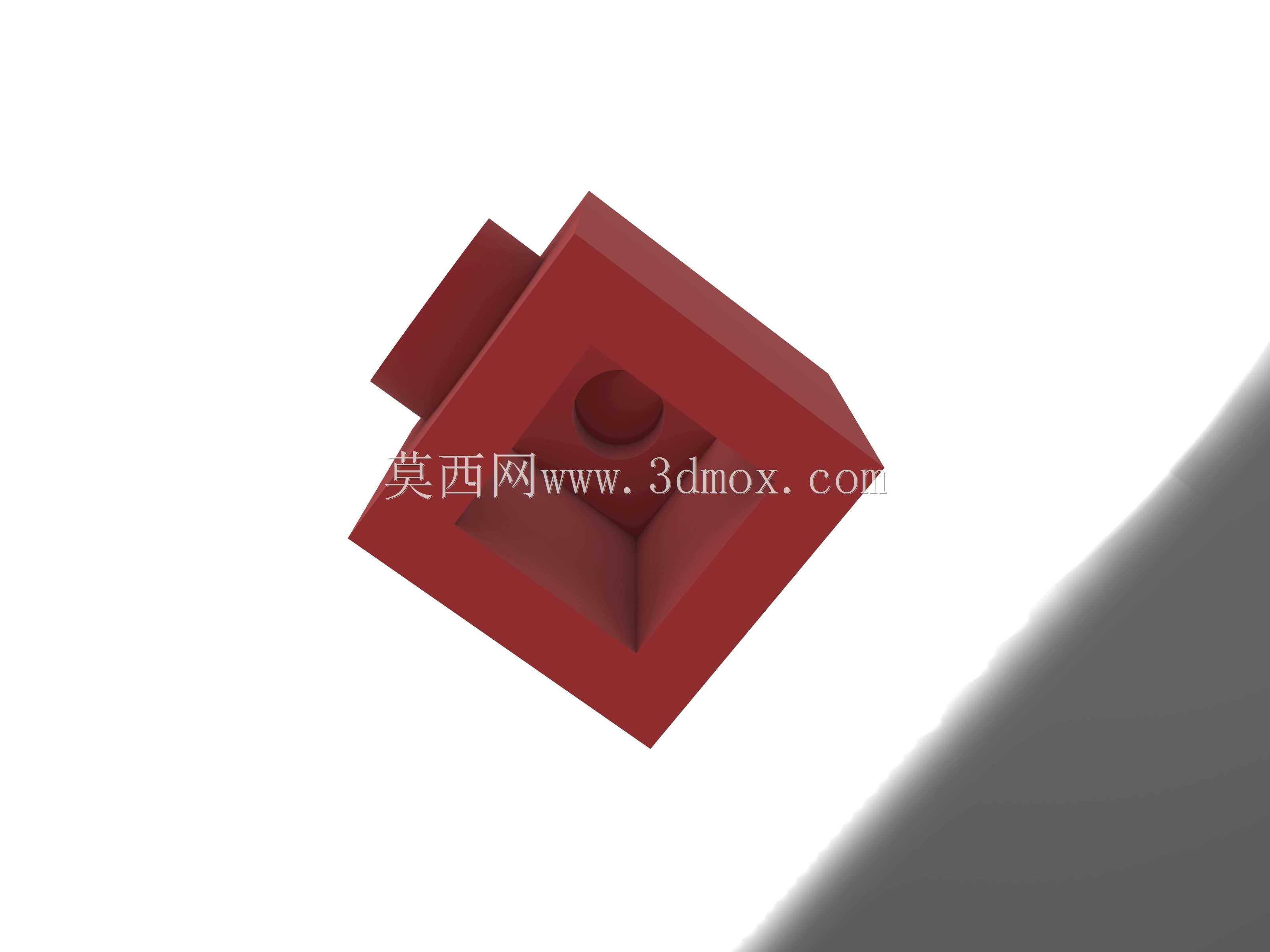 乐高积木-带1个旋钮的1X1
