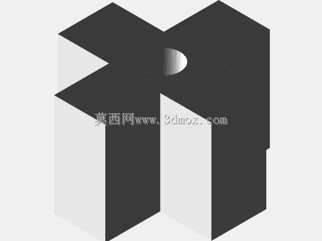 多转子的折叠臂锁(从侧面)