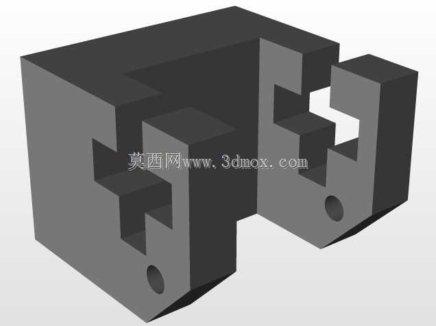 多转子的折叠臂锁(从侧面)