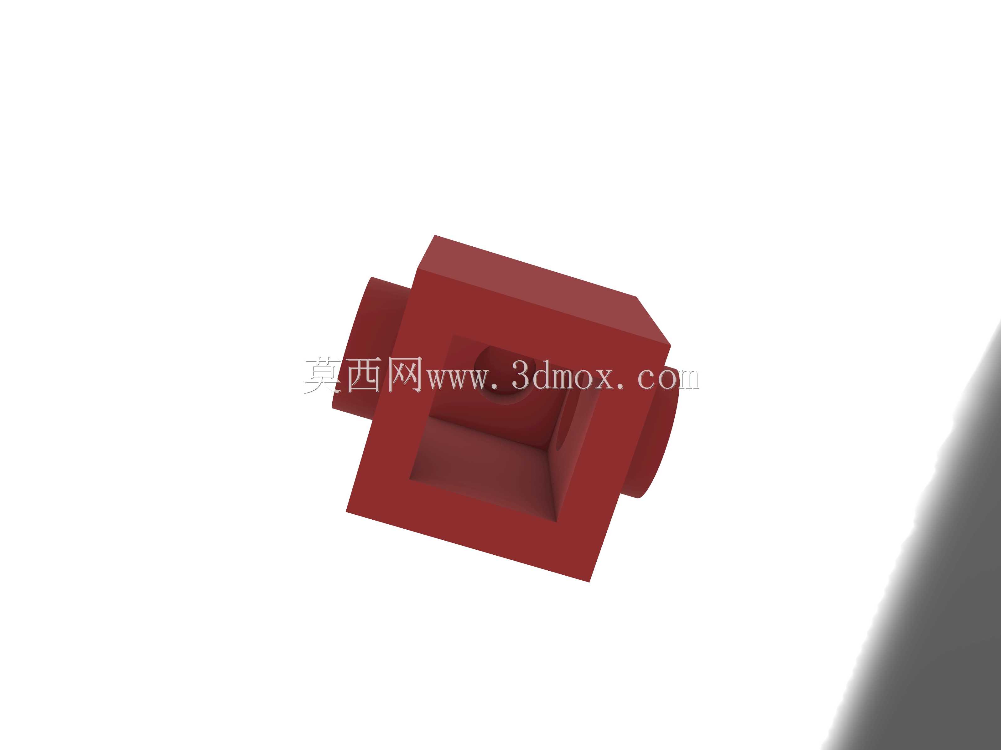 乐高积木-1X1,对面有两个旋钮