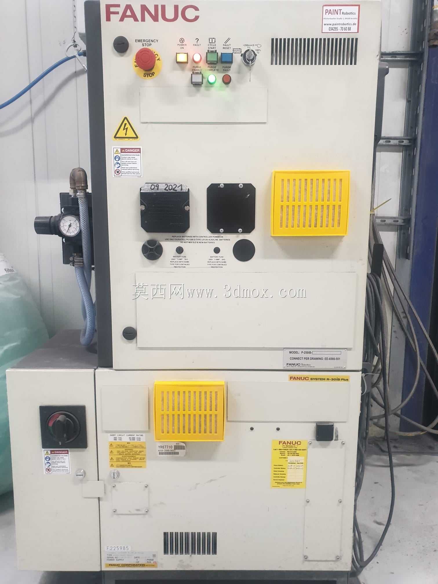 L��ftungsgitter Fanuc Steuerung