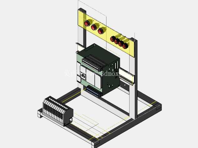Módulo didáctico PLC M221