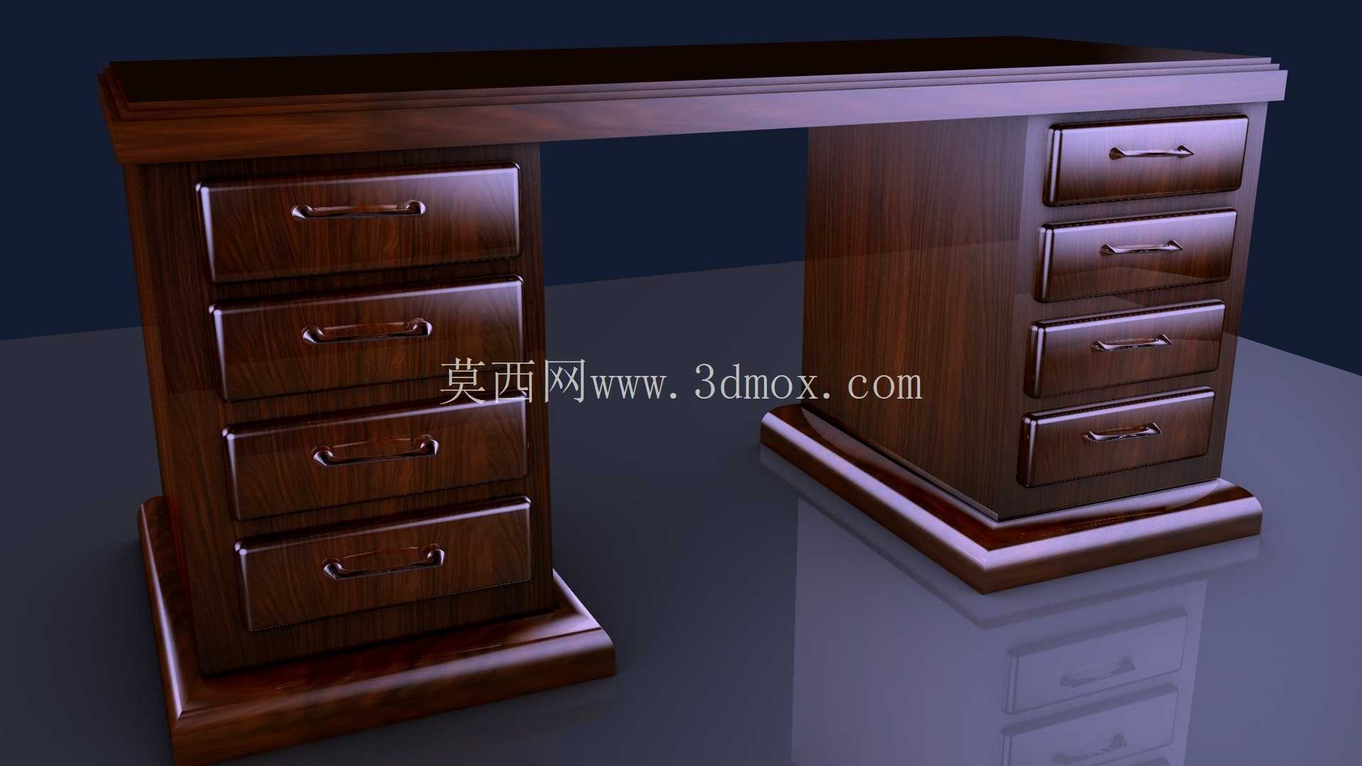 米歇尔·曼的办公桌