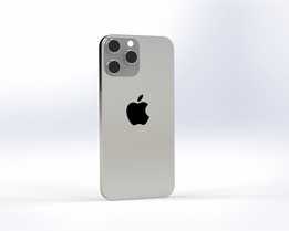 使用 SolidWorks 设计的 iPhone 14 Pro
