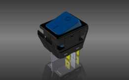 4����ɫ�̰忪�أ�250V-16A��30x25mm��