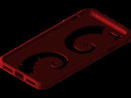 3D打印iPhone 7手机壳(斐波那契螺旋线)