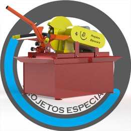 M��quina para cortar mangueira Hidr��ulica��