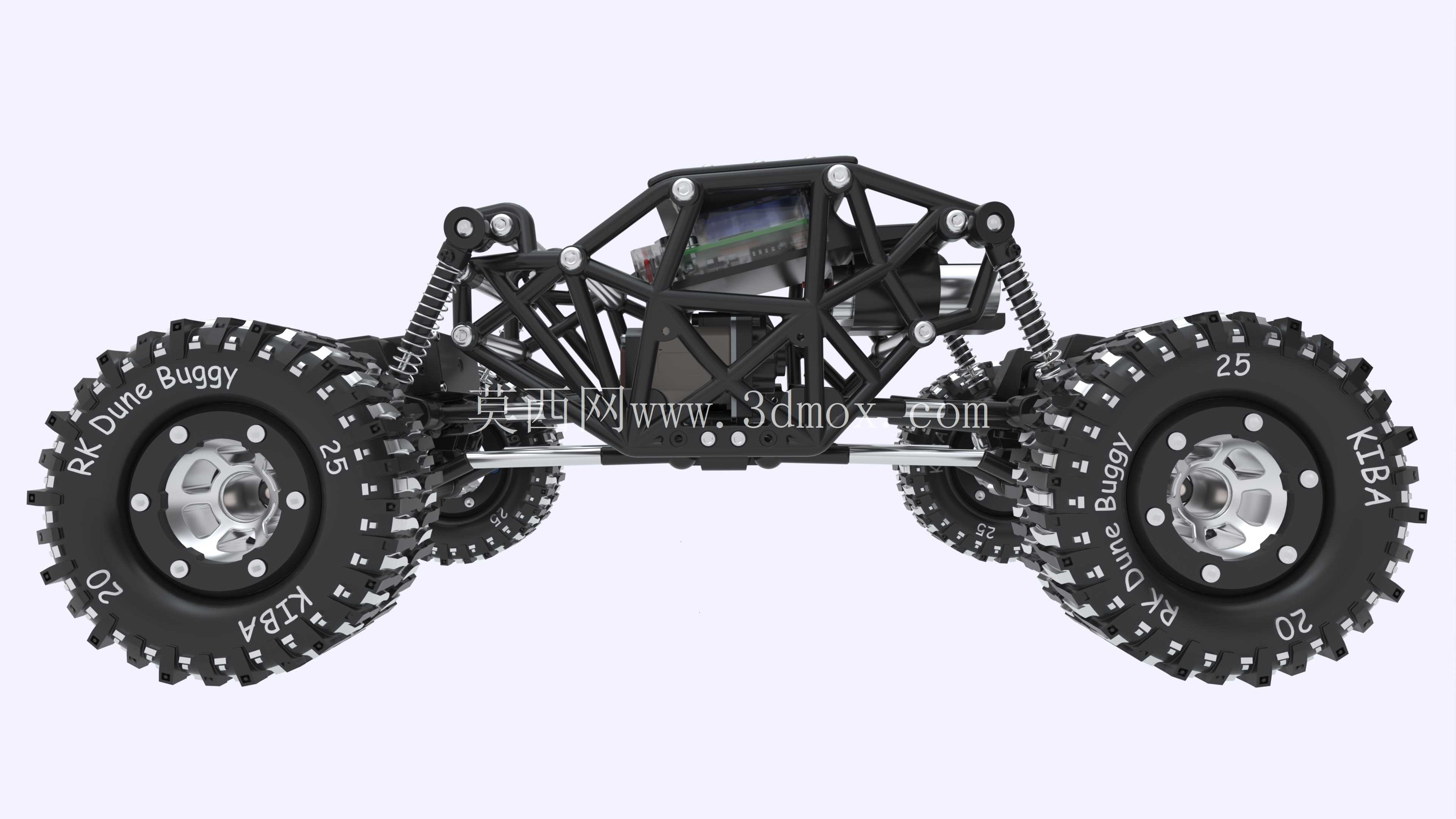 3D打印攀岩车微型遥控车