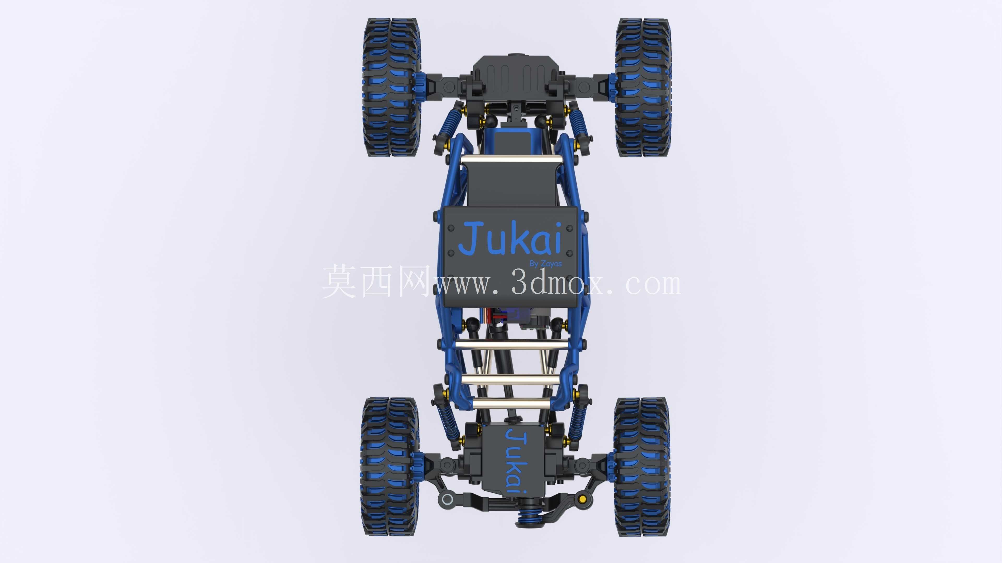 3D打印攀岩车微型遥控车