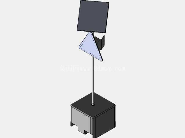 Panneau �ź�ͨ�� Pi��ton Automatique Autonome / �����Զ����к����־
