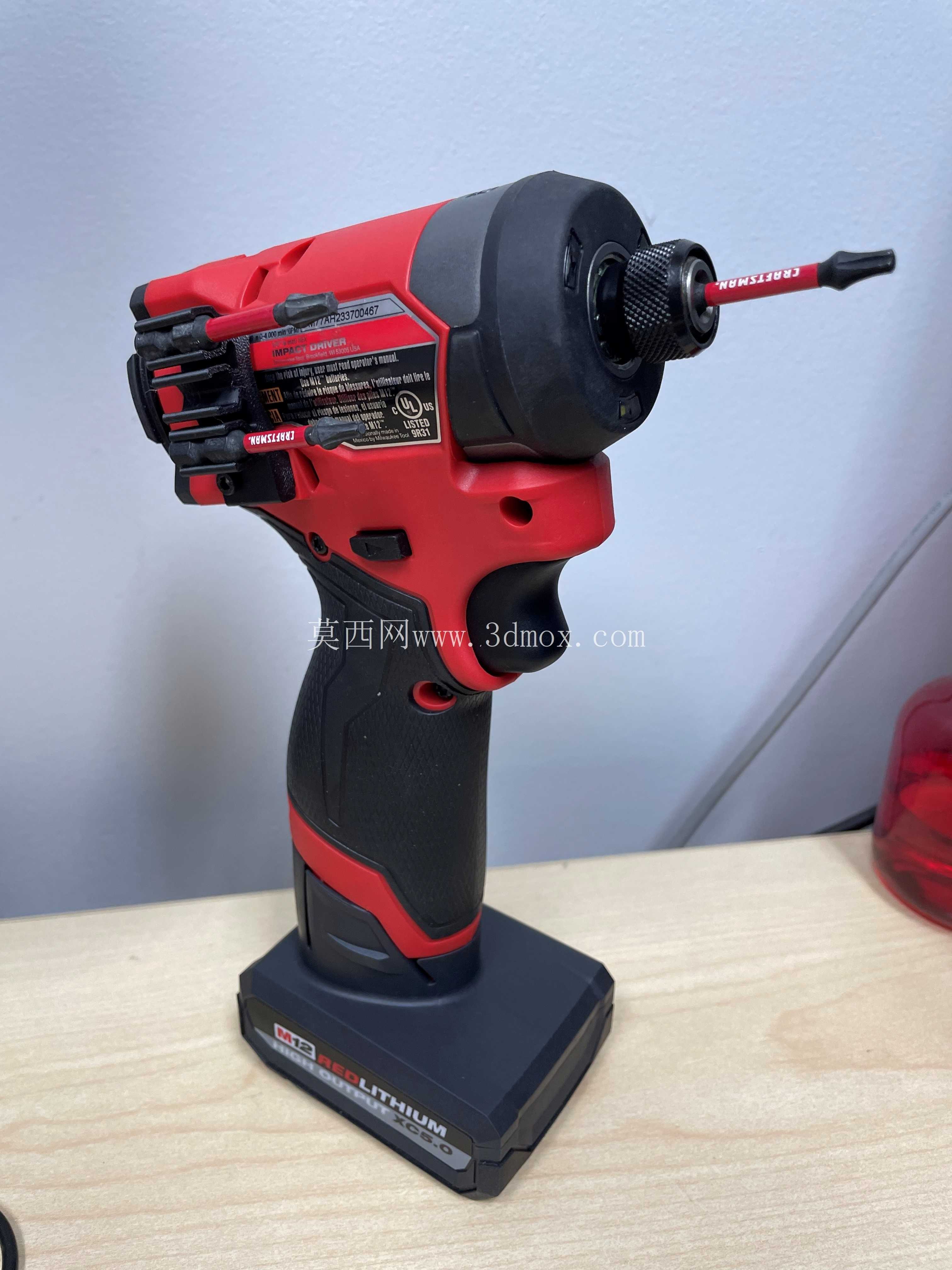 适用于 Milwaukee M12 Fuel 六角冲击起子的批头座