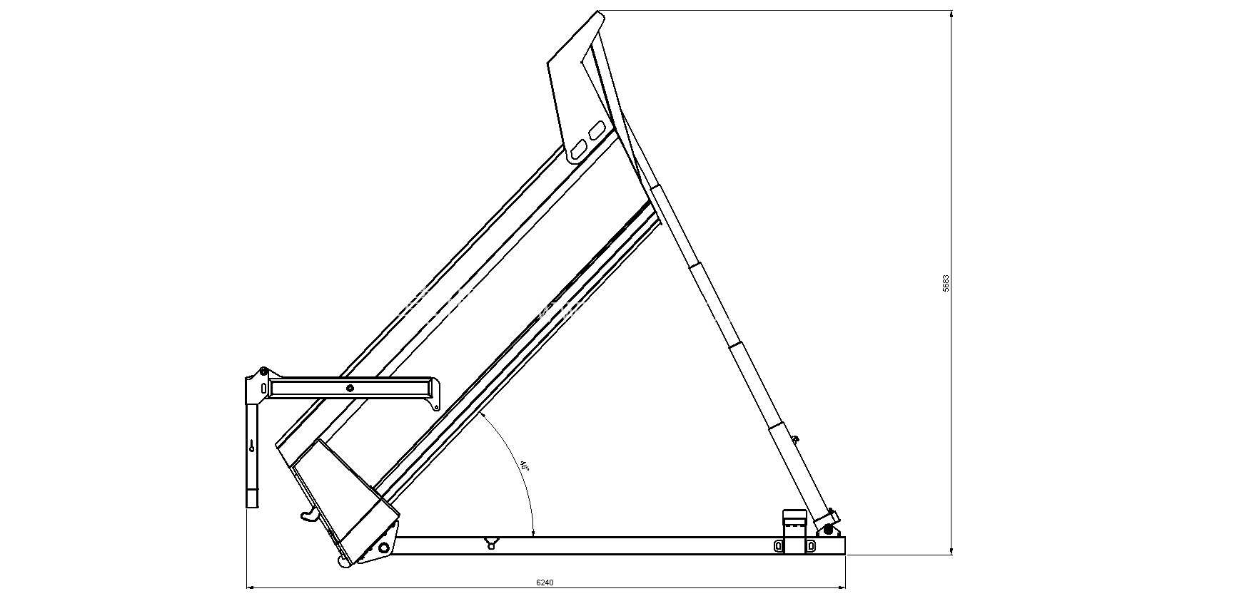 Caja volcadora roquera 14 m3����ʽ��ж����(TCV140)