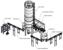 Fábrica Concreto Pré-Moldado(预制工厂)(混凝土搅拌站)
