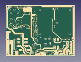 弹球机电源PCB
