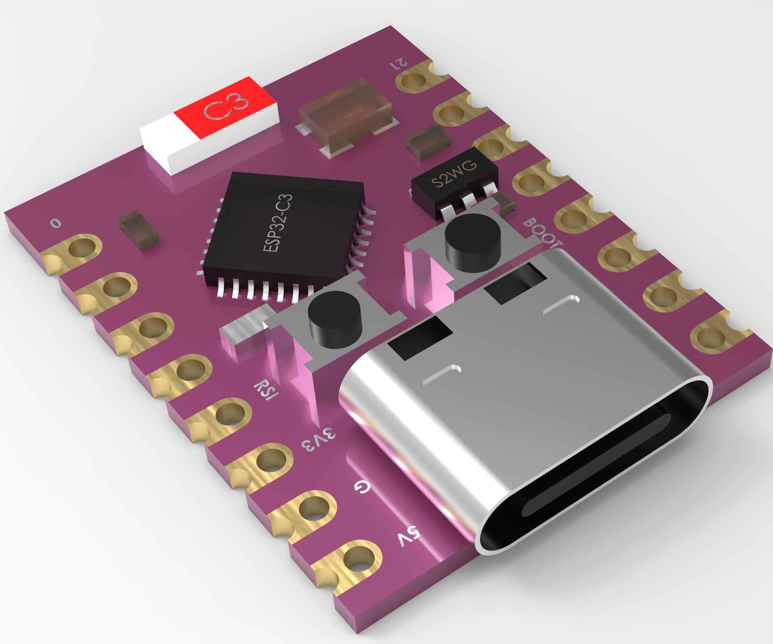 MC ESP32-C3 �����㣨��ɫ����ɫ����ɫ��