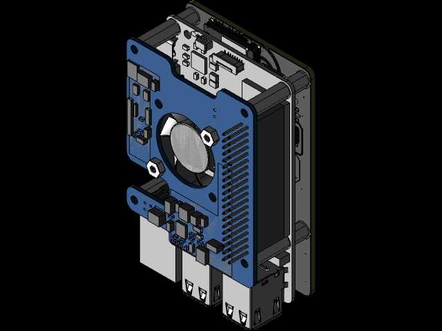 树莓派 5 Pimoroni NVME Waveshare PoE 型号(非网状,可分离)