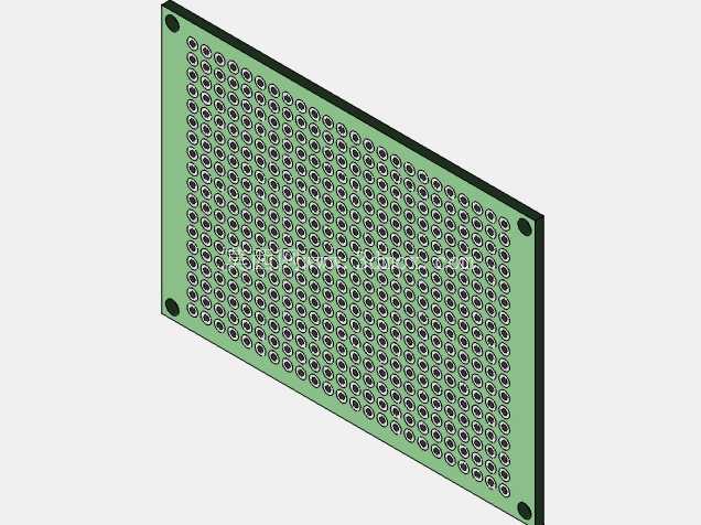PCB原型开发板 50x70mm
