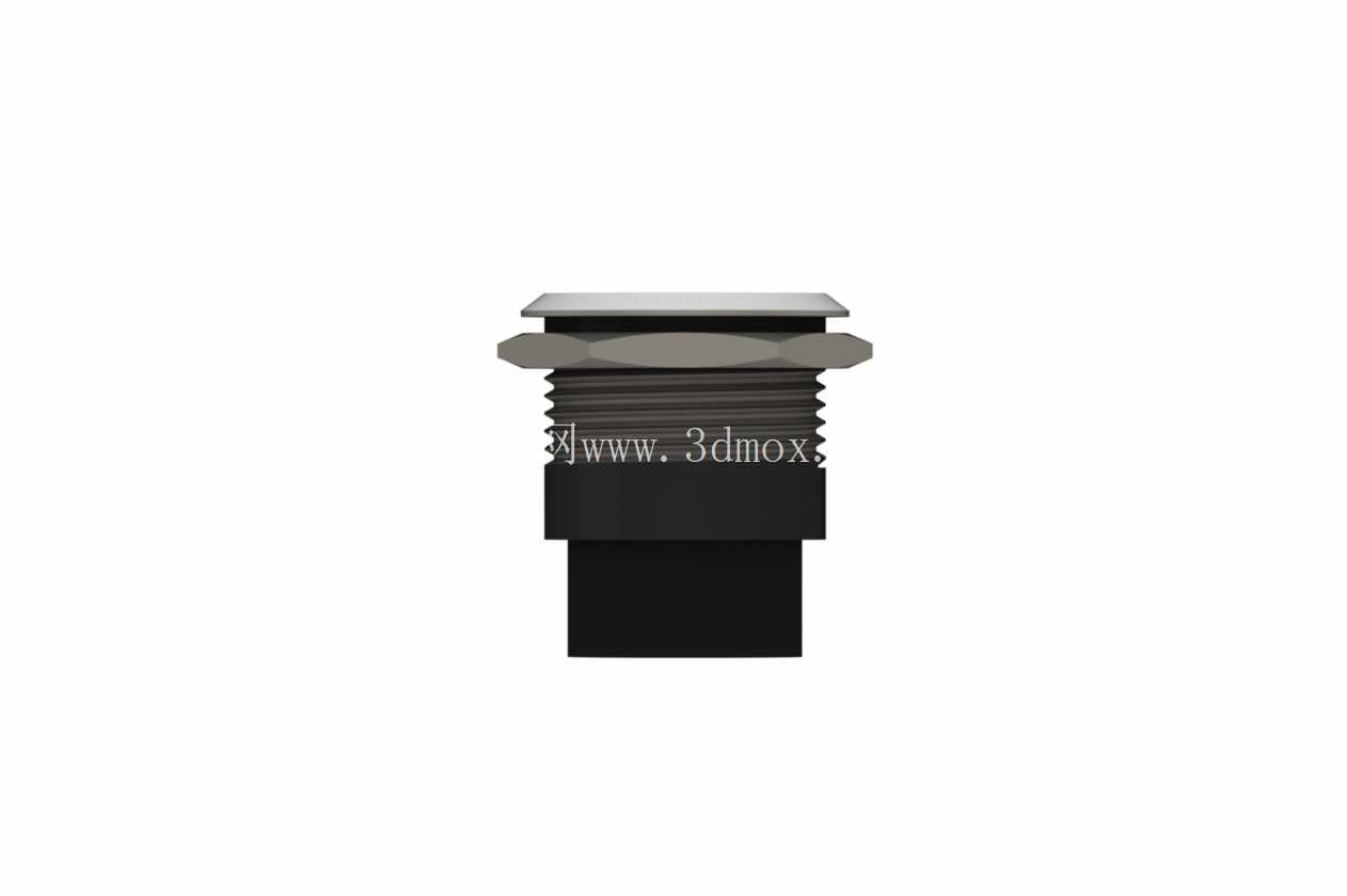 用于机箱面板安装的HDMI连接器
