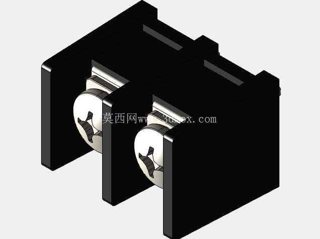 KF55C-10.0 (DG55C) 栅栏式接线端子(参数化设计)
