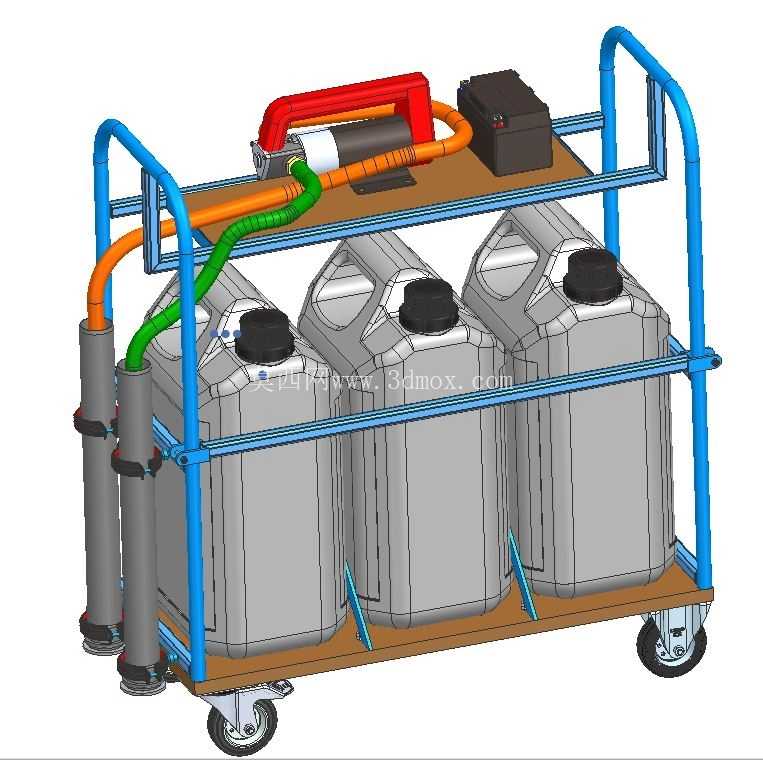 �ƶ�ʽ���͹޳����� �C 3x30L 50L/min ����ϵͳ