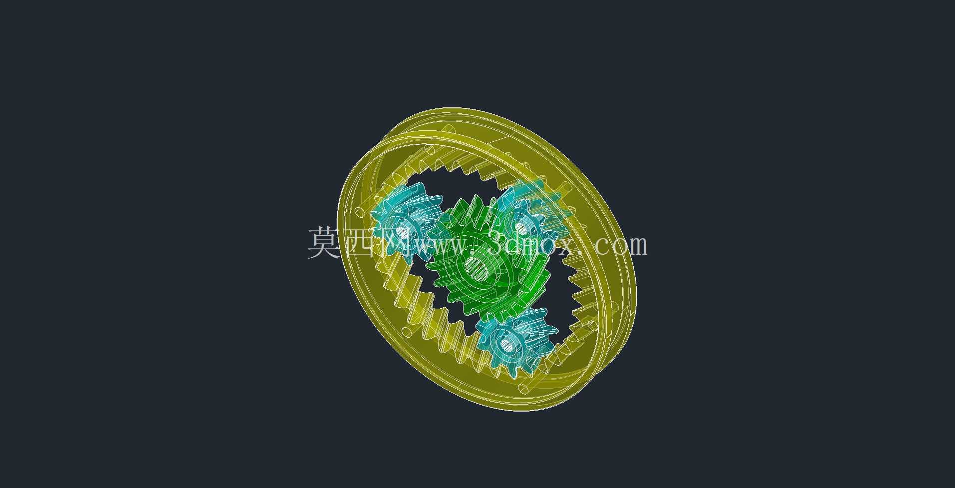 行星齿轮模型