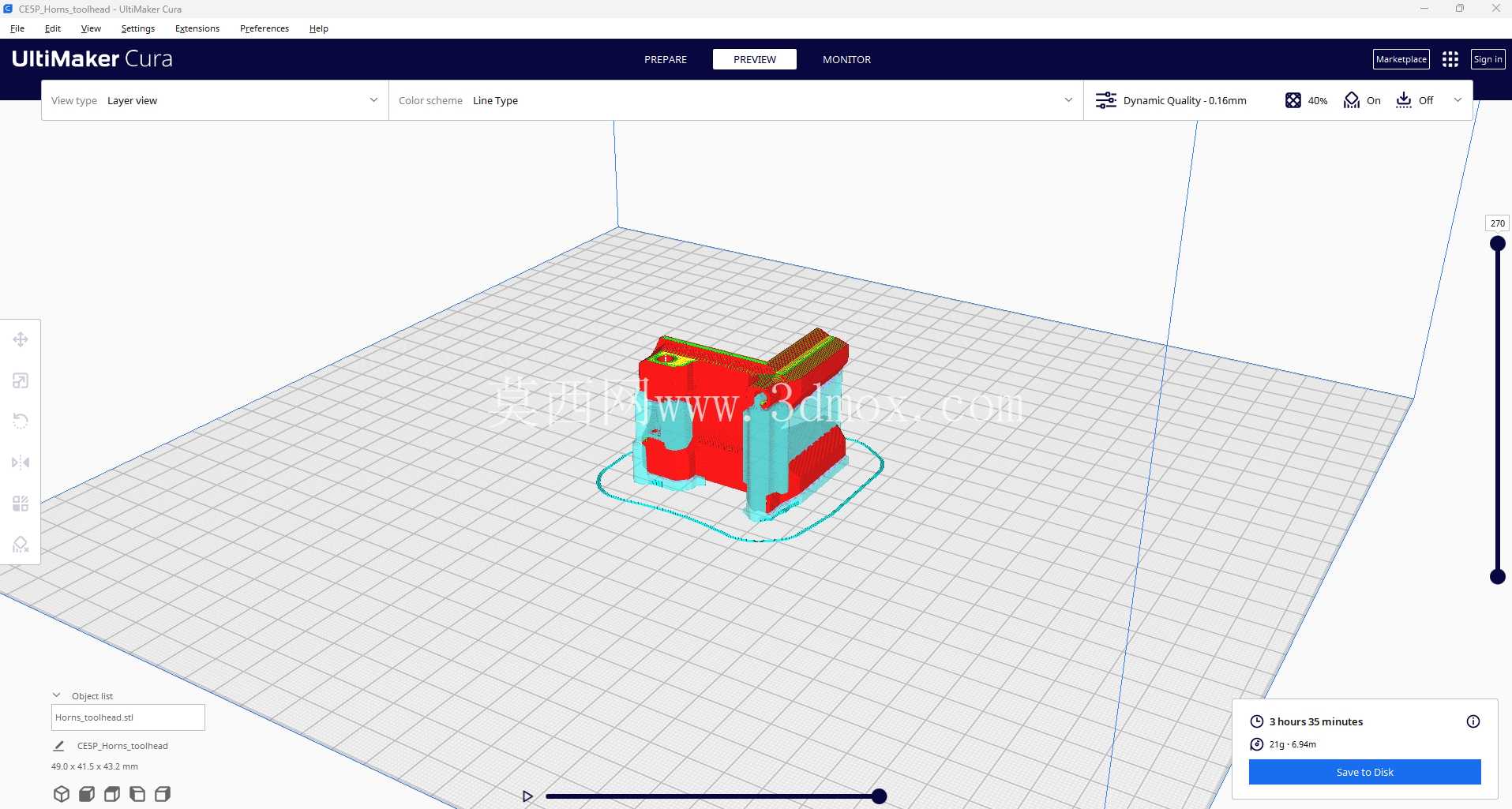 E3D-V6 工具头基于 Stealthburner Voron 2.4