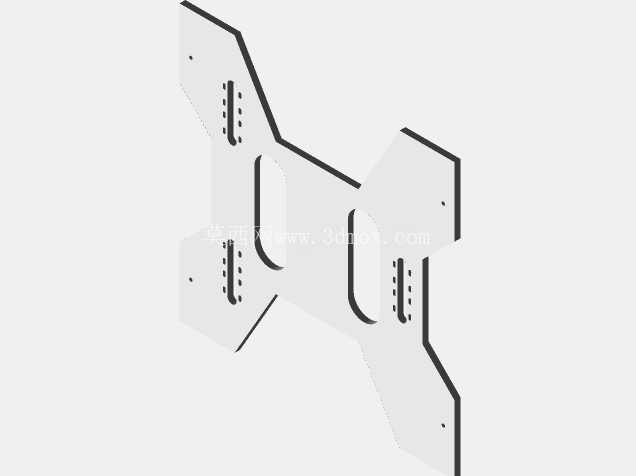 300 x 300 3D打印机床架