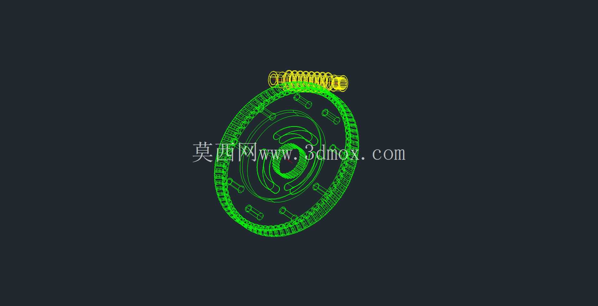 蜗轮蜗杆套件模型