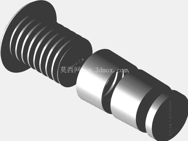 钻孔并用螺栓固定 4mm 螺栓,适用于螺栓连接