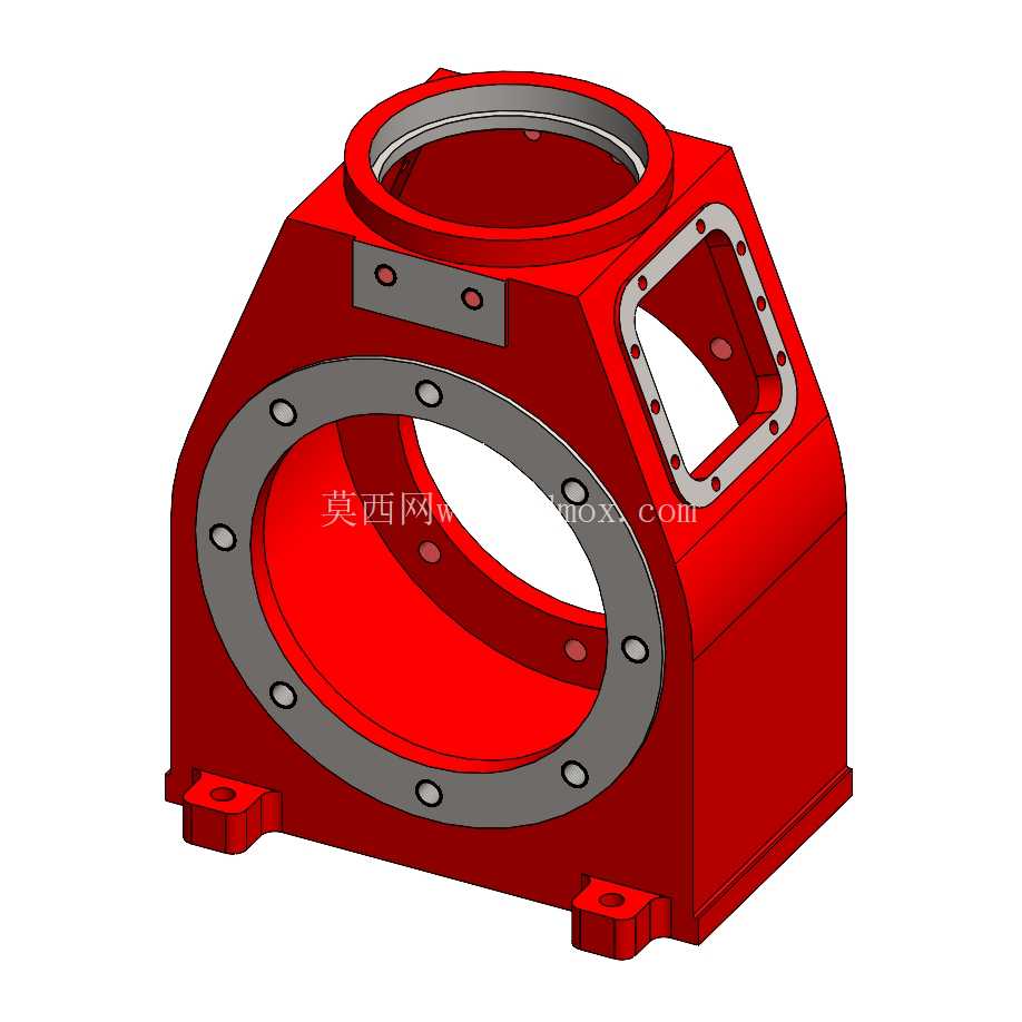 支持 de Carter Mécanique – 3D SolidWorks 模式