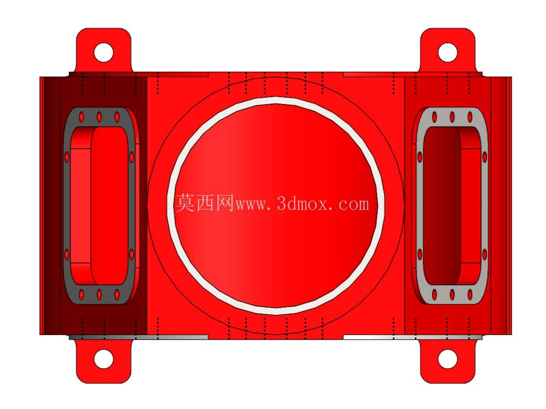 支持 de Carter Mécanique – 3D SolidWorks 模式