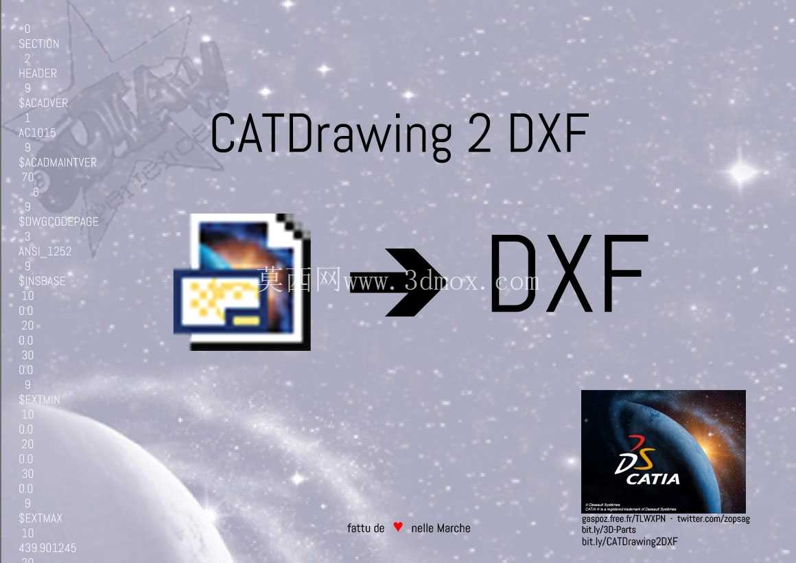 CATDrawing 到 DXF
