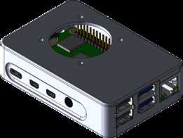 Raspberry Pi 4 B型外壳